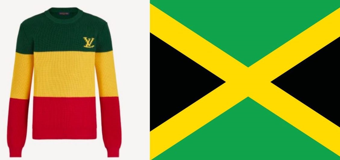 Top fashion brand Louis Vuitton under fire for Jamaica flag mix-up