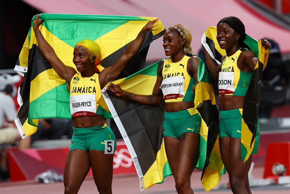 Holness Hails Jamaicas Wonderful Women After 100m Clean Sweep At Tokyo 