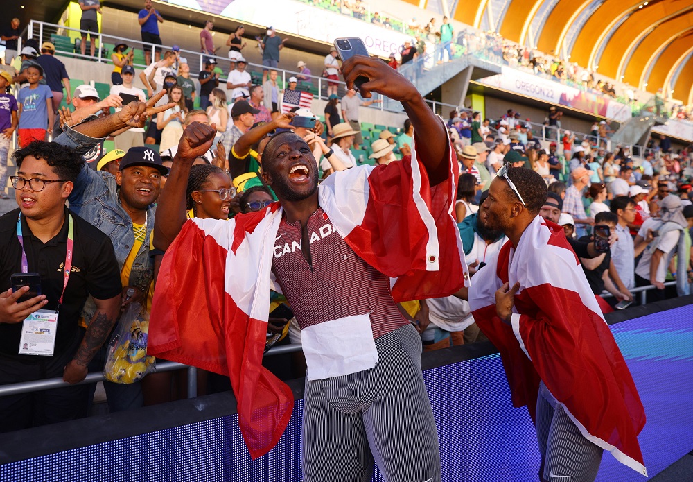 OT OREGON | Buff Bay’s World Champion! Jamaica-born Jerome Blake Helps ...