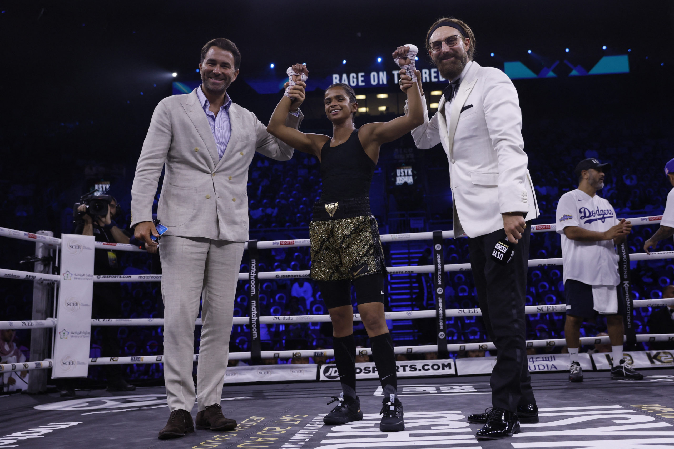 Ali takes only a minute to win first female pro fight in Saudi Arabia