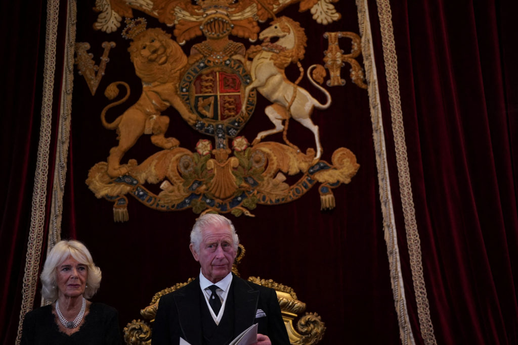 King Charles III proclaimed Britain's monarch after queen's death