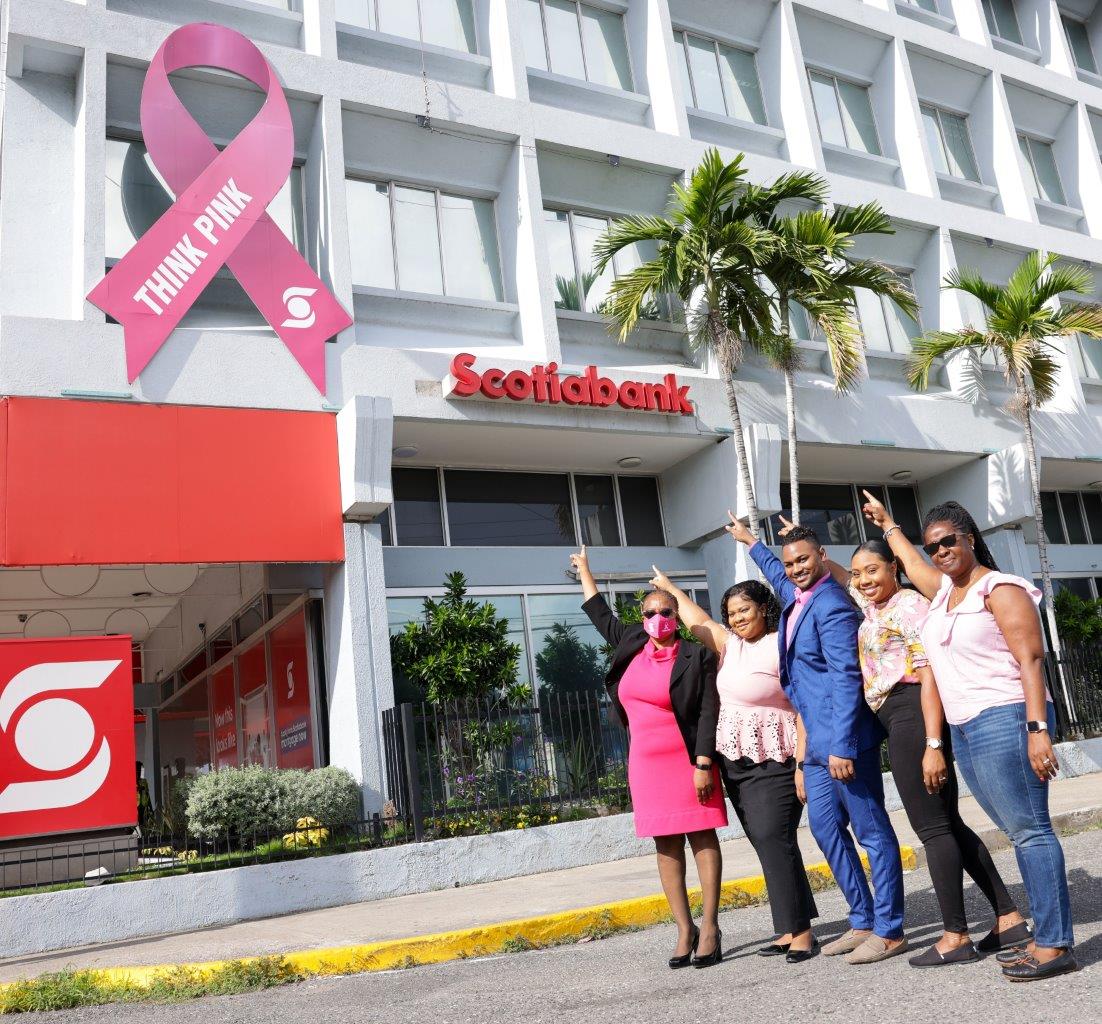 Scotiabank Jamaica launches ‘Think Pink’ campaign in recognition of