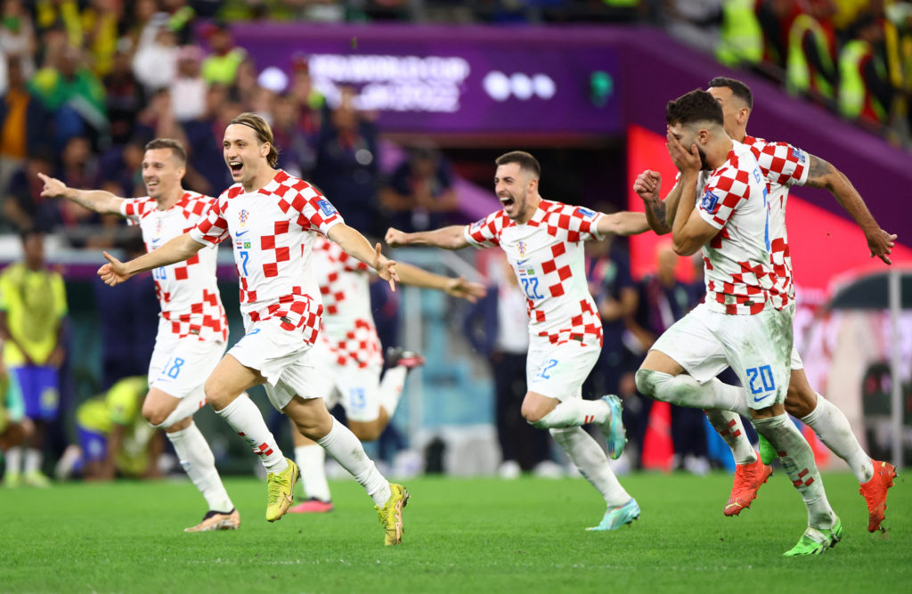 Croatia 1-1 Brazil AET (Croatia win 4-2 on penalties): Dominik