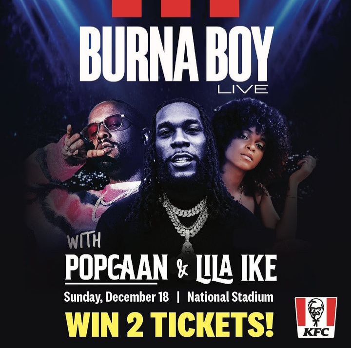 Burna Boy Jamaican Concert Tickets