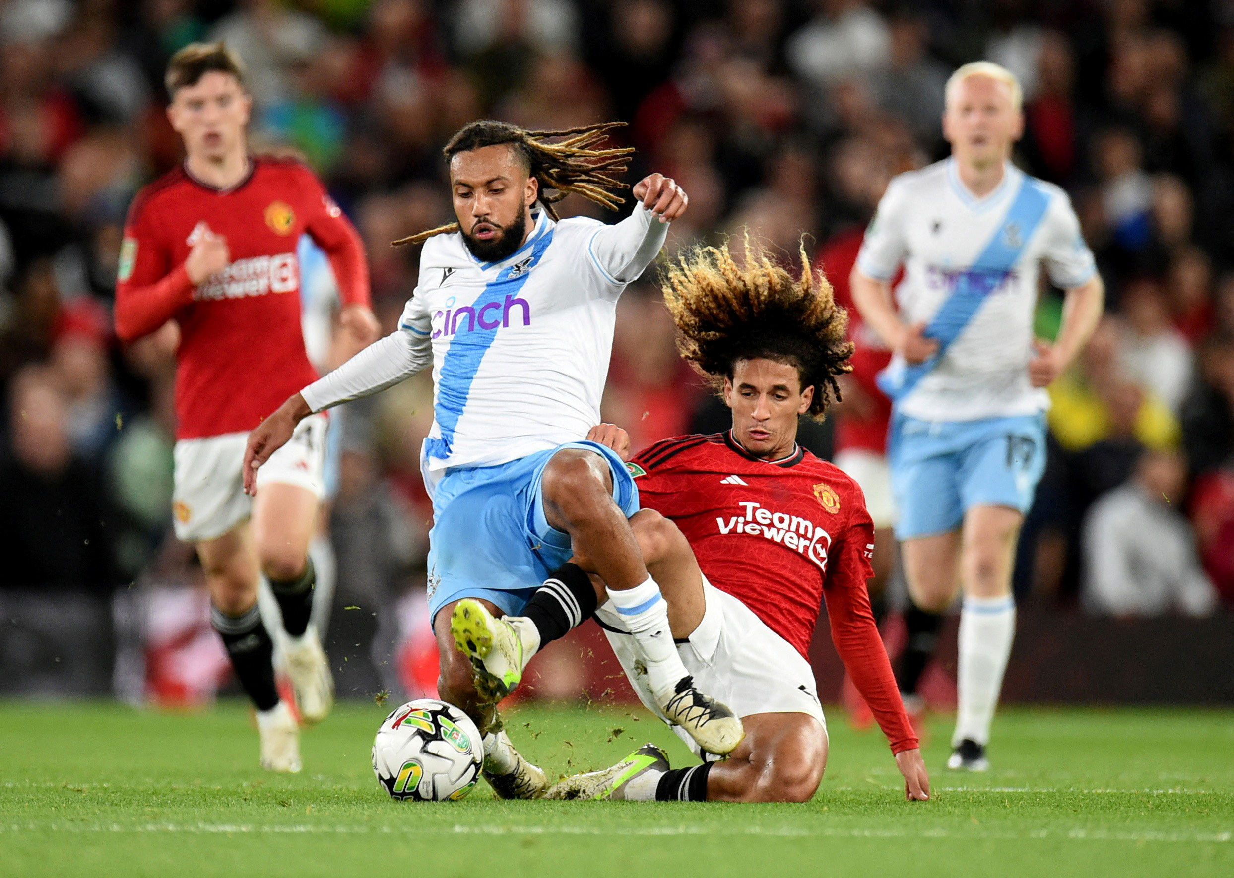 Garnacho on target as Man United beats Crystal Palace 3-0 in