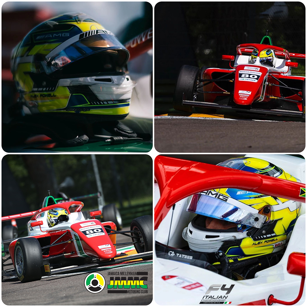 Jamaica’s Alex Powell looks to impress at Italian F4 Motor Racing ...