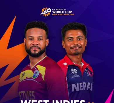 West Indies beat Nepal by nine wickets to advance to Super 8 at T20 World Cup