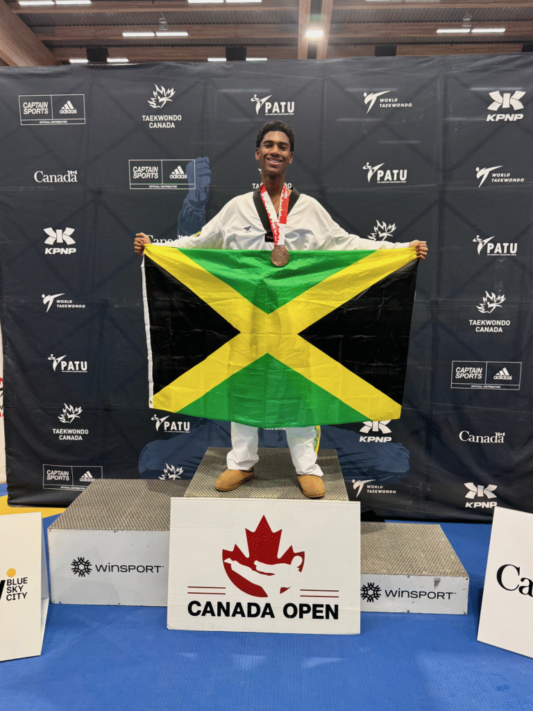 Daniel Balli clinches bronze for Team Jamaica at 2026 Canada Open Taekwondo G2