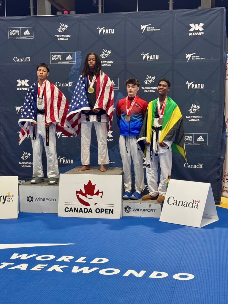 Daniel Balli clinches bronze for Team Jamaica at 2026 Canada Open Taekwondo G2
