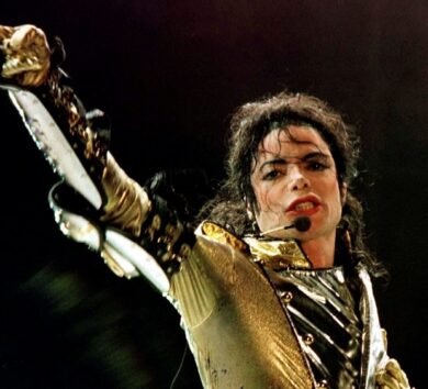 FILE PHOTO: File photo of U.S. pop star Michael Jackson performing during his concert in Vienna