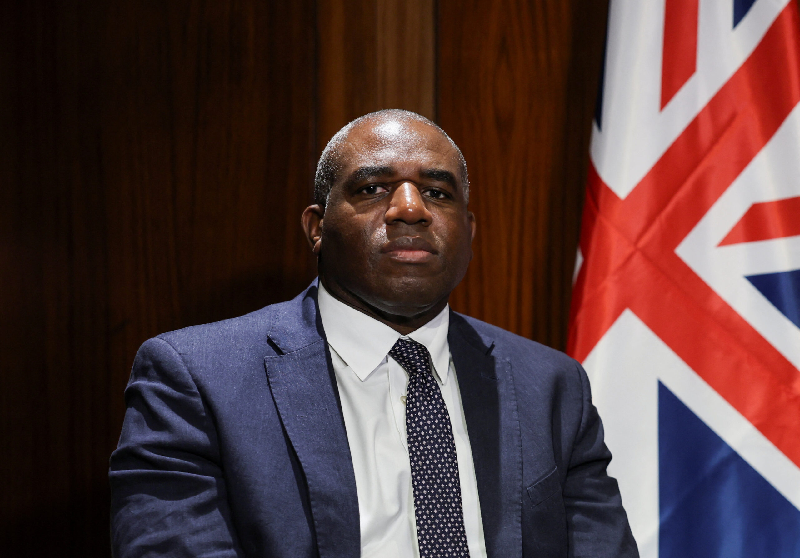 Egypt’s Foreign Minister Abdelatty meets British Foreign Secretary Lammy in Cairo