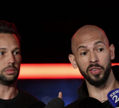 Tate brothers return to Romania