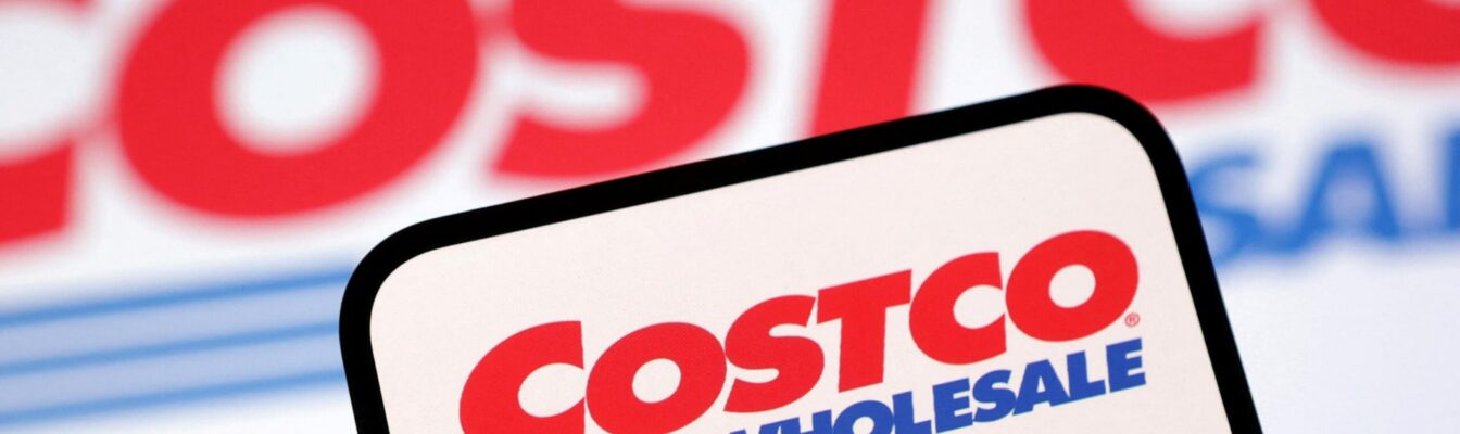 Illustration shows Costco logo