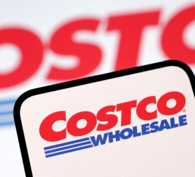Illustration shows Costco logo