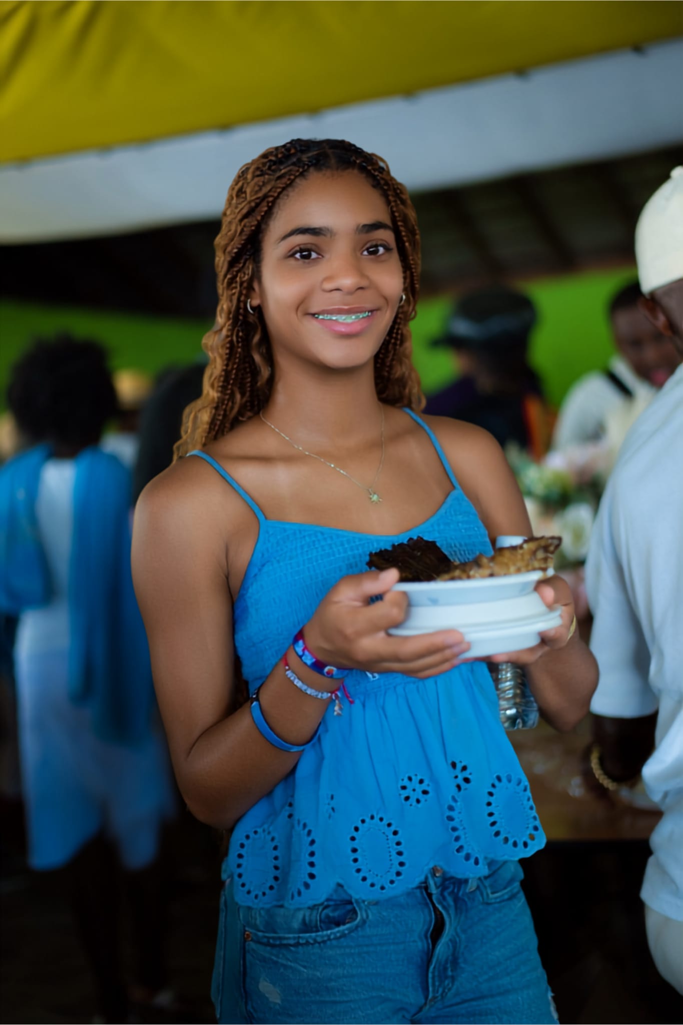A smile said it all as patrons indulged in Little Ochie's signature seafood, one of the many highlights of the annual festival that blends exceptional cuisine with entertainment and culture.