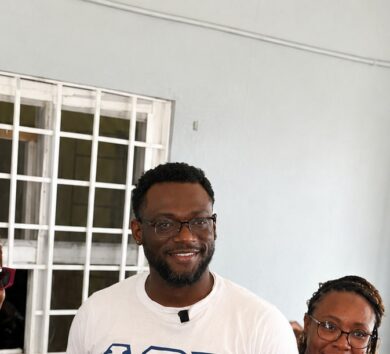 Phi Beta Sigma's Gamma Rho Sigma chapter donates laptops to Granville and Homestead Places of Safety in Hurricane Melissa Relief Effort