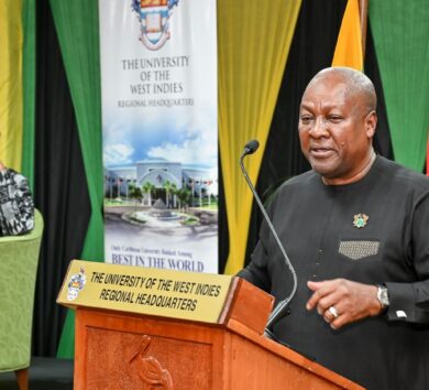HE President John Dramani Mahama x UWI