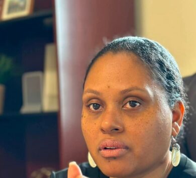 Jamaican-born Mayor Denise Grant